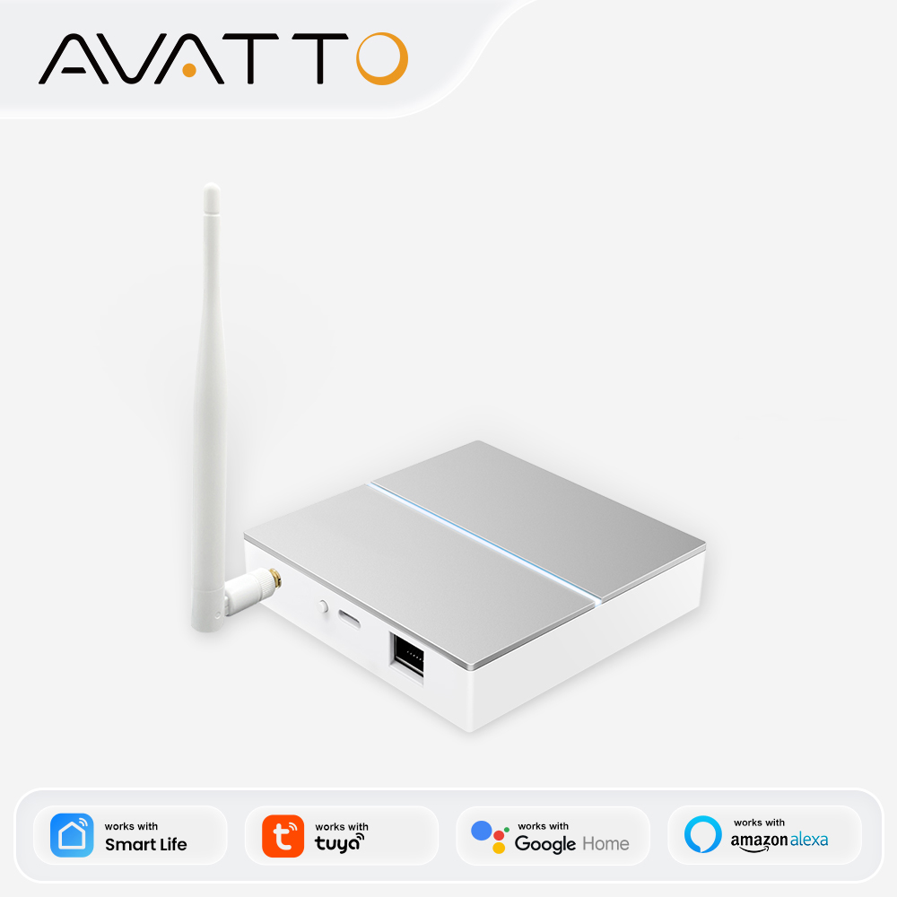 Matter Hub Thread - Шлюз AVATTO Tuya ZigBee с антенной
