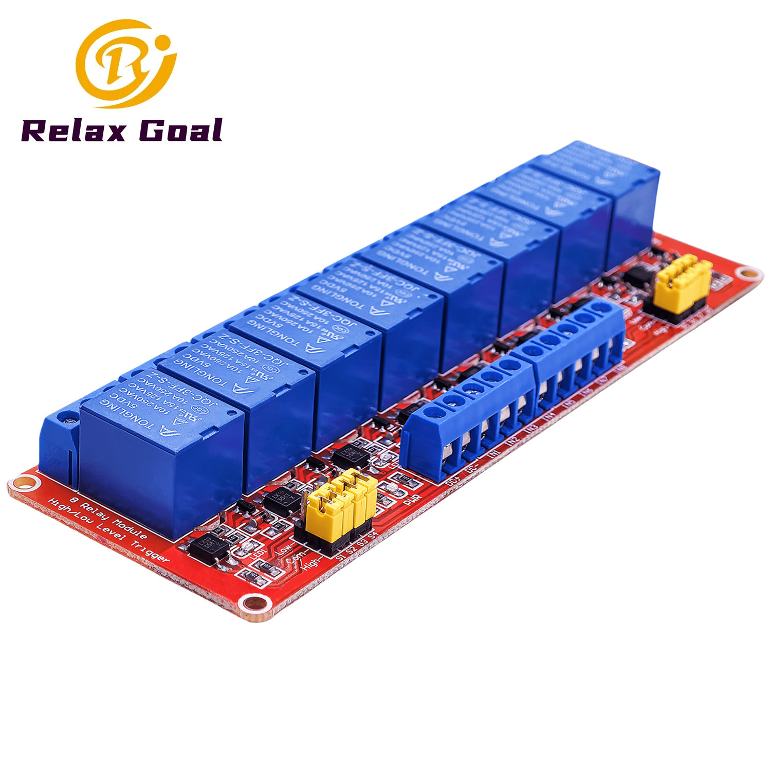 Relay 8 Channel Board - Релейный модуль, 8-канальный 5 В, 12