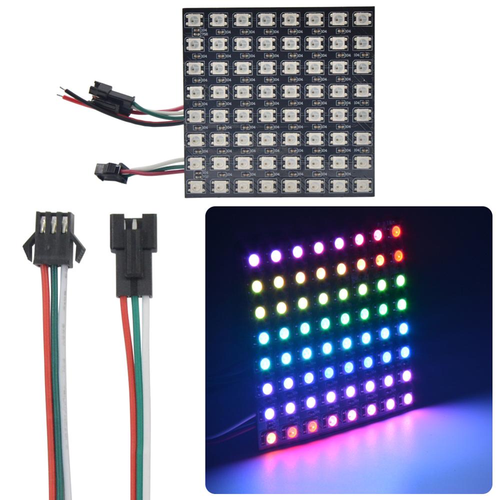 Rgb Led Matrix 8X8 - 8x8 16x16 8x32 пикселей SK6812 WS2812B