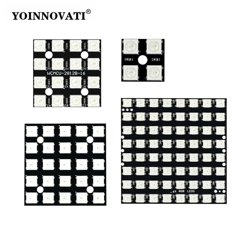 Rgb Led Matrix 8X8 - Светодиодная матрица WS2812 5050 RGB 8x8