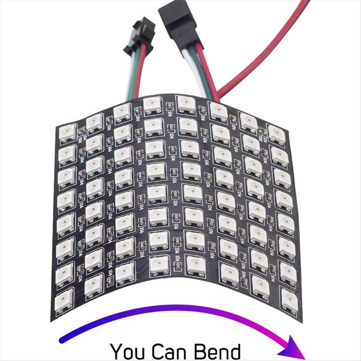 Rgb Led Matrix 8X8 - A36R WS2812B матричный экран RGB 5050SMD