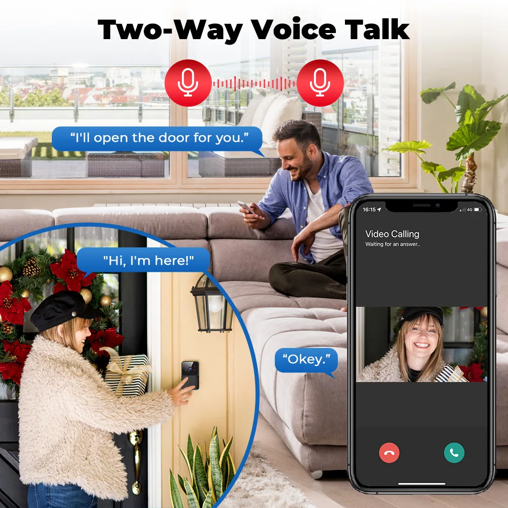 Беспроводной видеодомофон 2026 – обзор и цена Smart Doorbell Wired