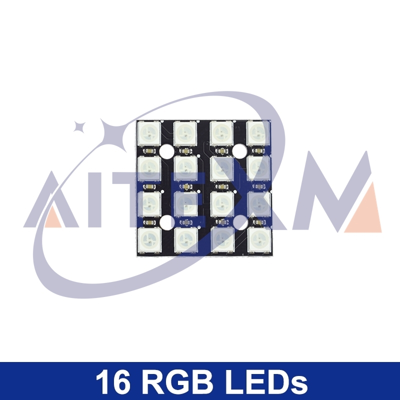 Модуль WS2812 5050 RGB 4x4 8x8 – обзор и цена Rgb Led Matrix 8X8
