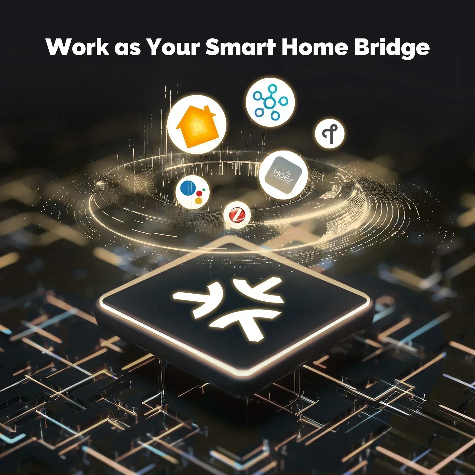 MOES Tuya Zigbee Matter Thread – обзор и цена Matter Hub Thread