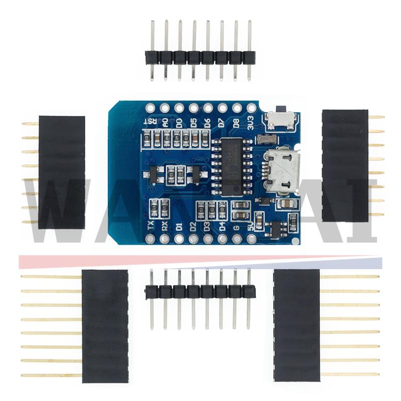 WeMos D1 Mini Pro V3.0.0 байт  – обзор и цена Esp8266 Nodemcu Board