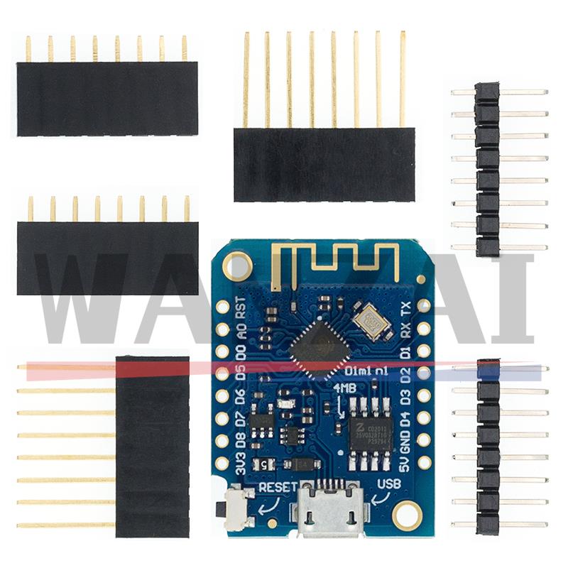 WeMos D1 Mini Pro V3.0.0 байт  – обзор и цена Esp8266 Nodemcu Board