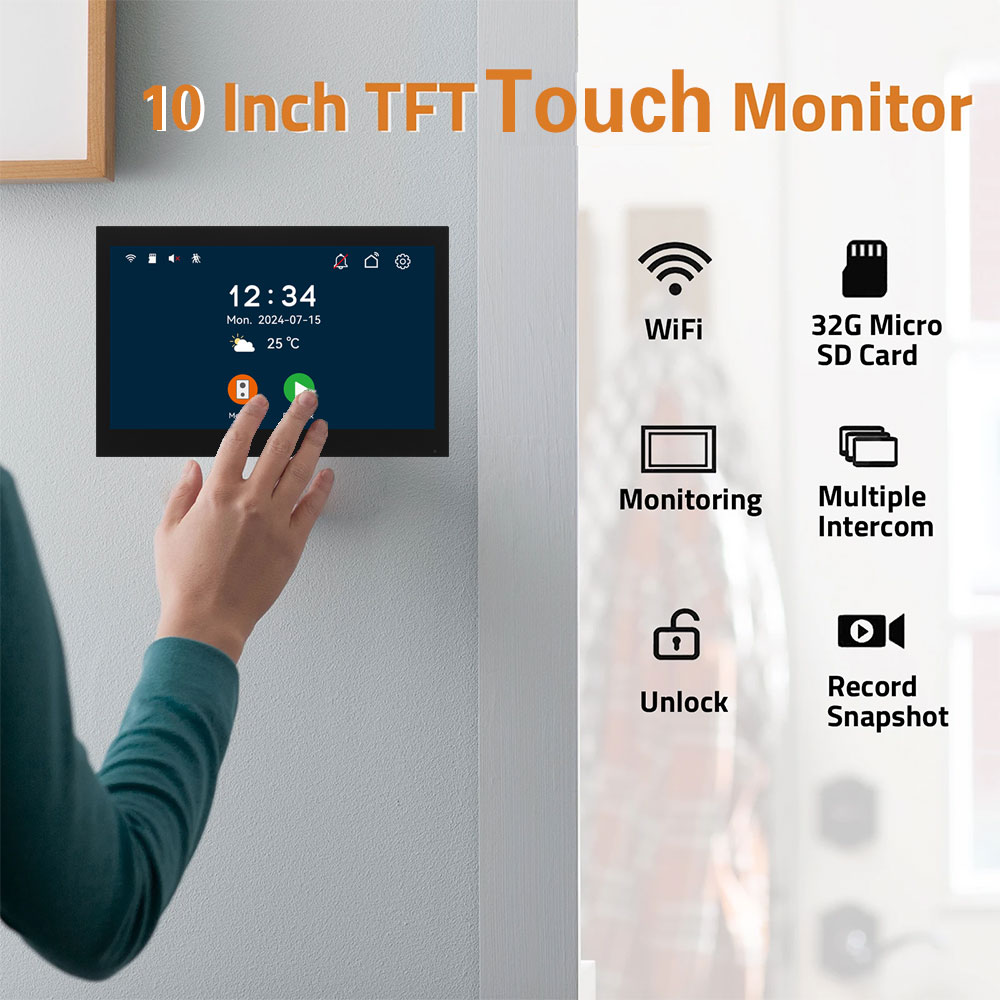 Tuya 1080P 5G Wi-Fi 7/10-дюймо – обзор и цена Smart Doorbell Wired