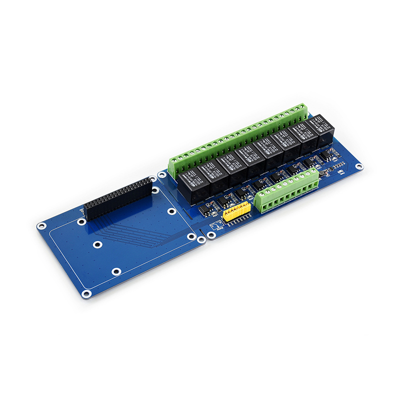 Raspberry Pi 5 / 4B 8-канальна – обзор и цена Relay 8 Channel Board