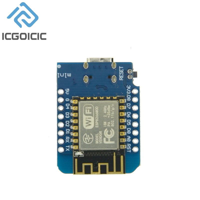 D1 Mini-Mini NodeMcu 4M Bytes  – обзор и цена Esp8266 Nodemcu Board