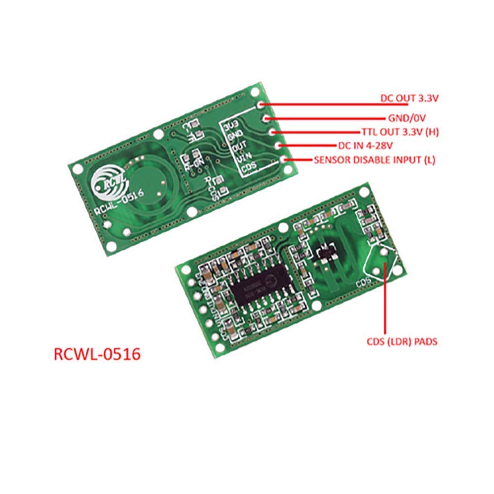 5 шт. RCWL-0516 датчик обнаруж – обзор и цена Esp8266 Nodemcu Board